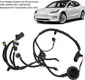 2567961-00-B 256796100B Front Radiator Support  Front Luggage Wire Harness Cable Harness fit for 2021 Tesla Model 3