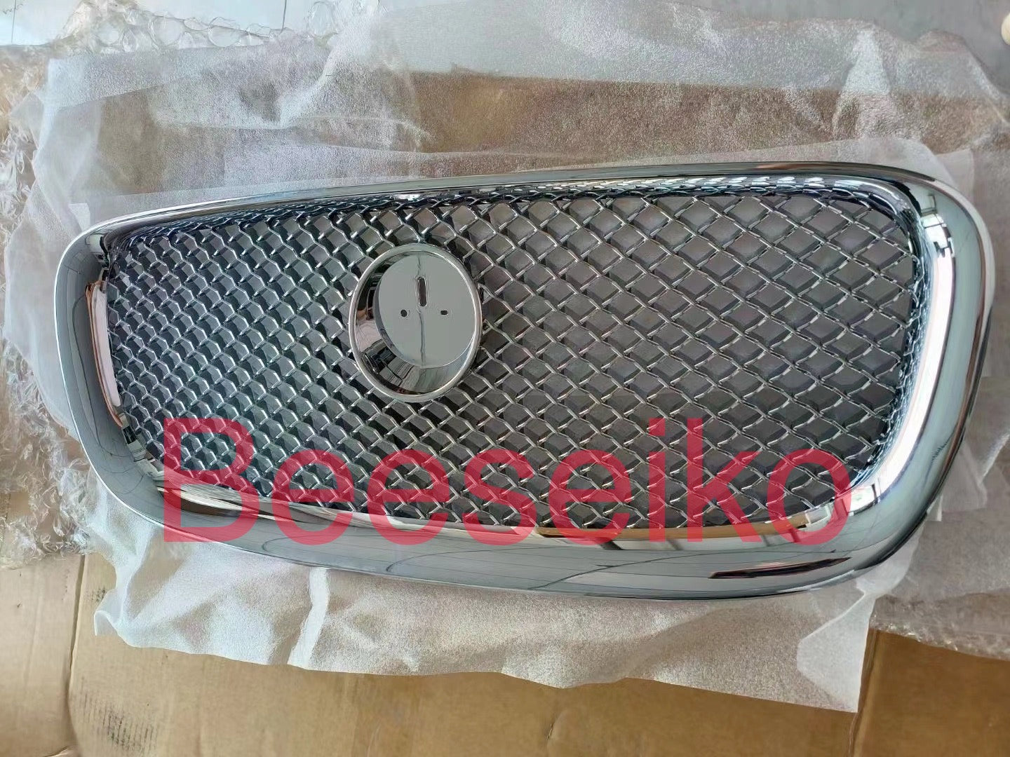 C2Z13199 Front Center Grill Grille Chrome Fit for 2009-2015 JAGUAR XF