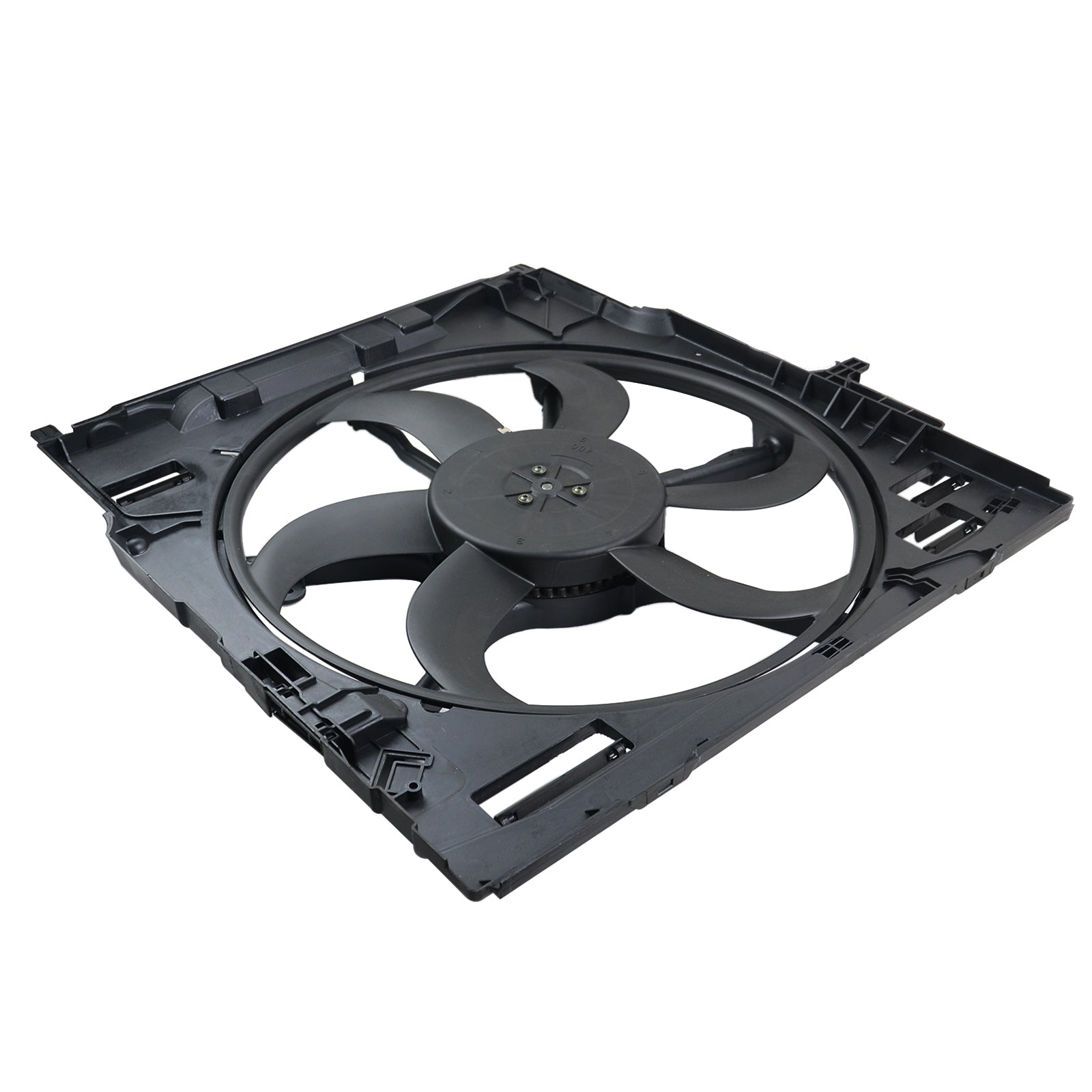 17427537357 17427598738 17428618238 Radiator Cooling Fan Assembly Single Fan For BM X5 2007-2010