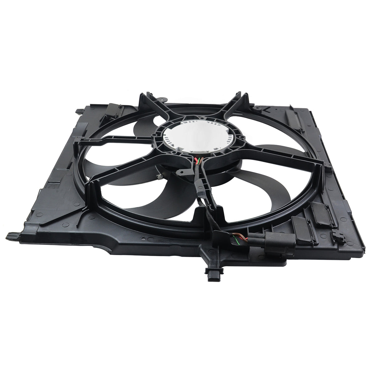 17427537357 17427598738 17428618238 Radiator Cooling Fan Assembly Single Fan For BM X5 2007-2010